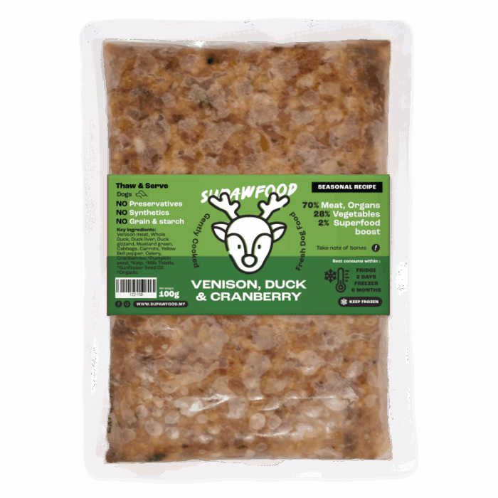 Venison, Duck & Cranberry Recipe